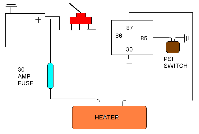 Nitrous Bottle Heater With Pressure Switch Wiring Instructions