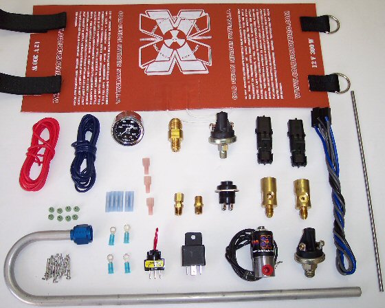 nitrous heater kit purge kit blow down tube